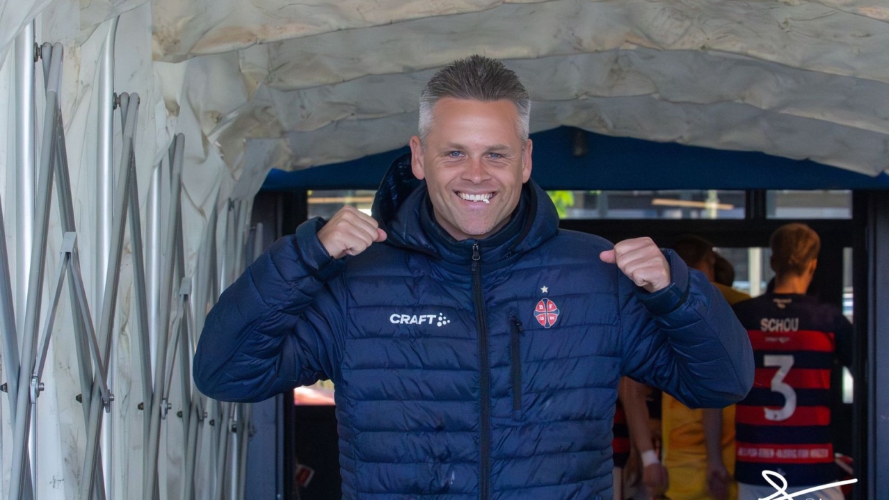 Cheftræner Daniel Elly Pedersen